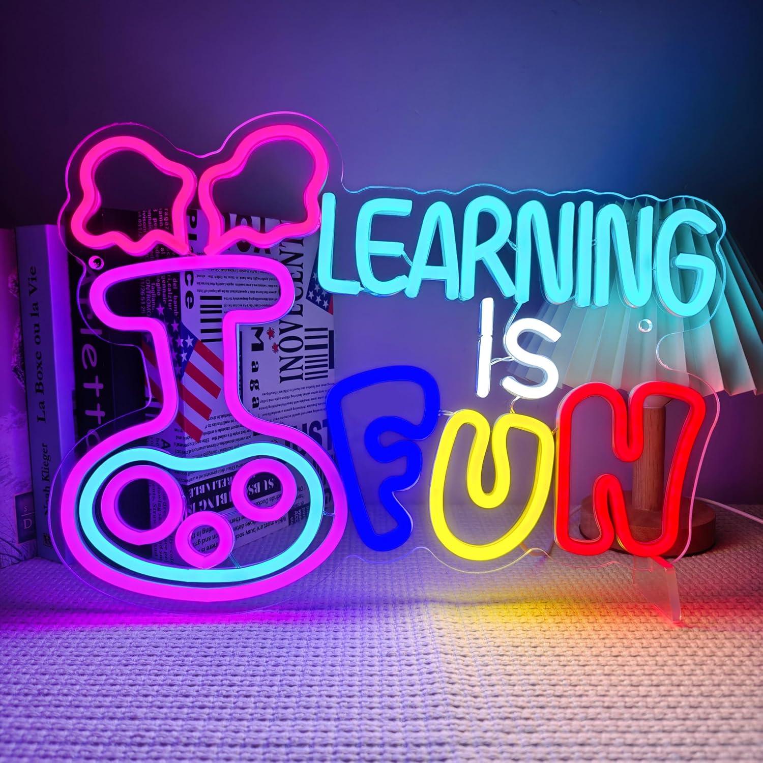 Kids Education Motivation - ป้ายไฟนีออน 