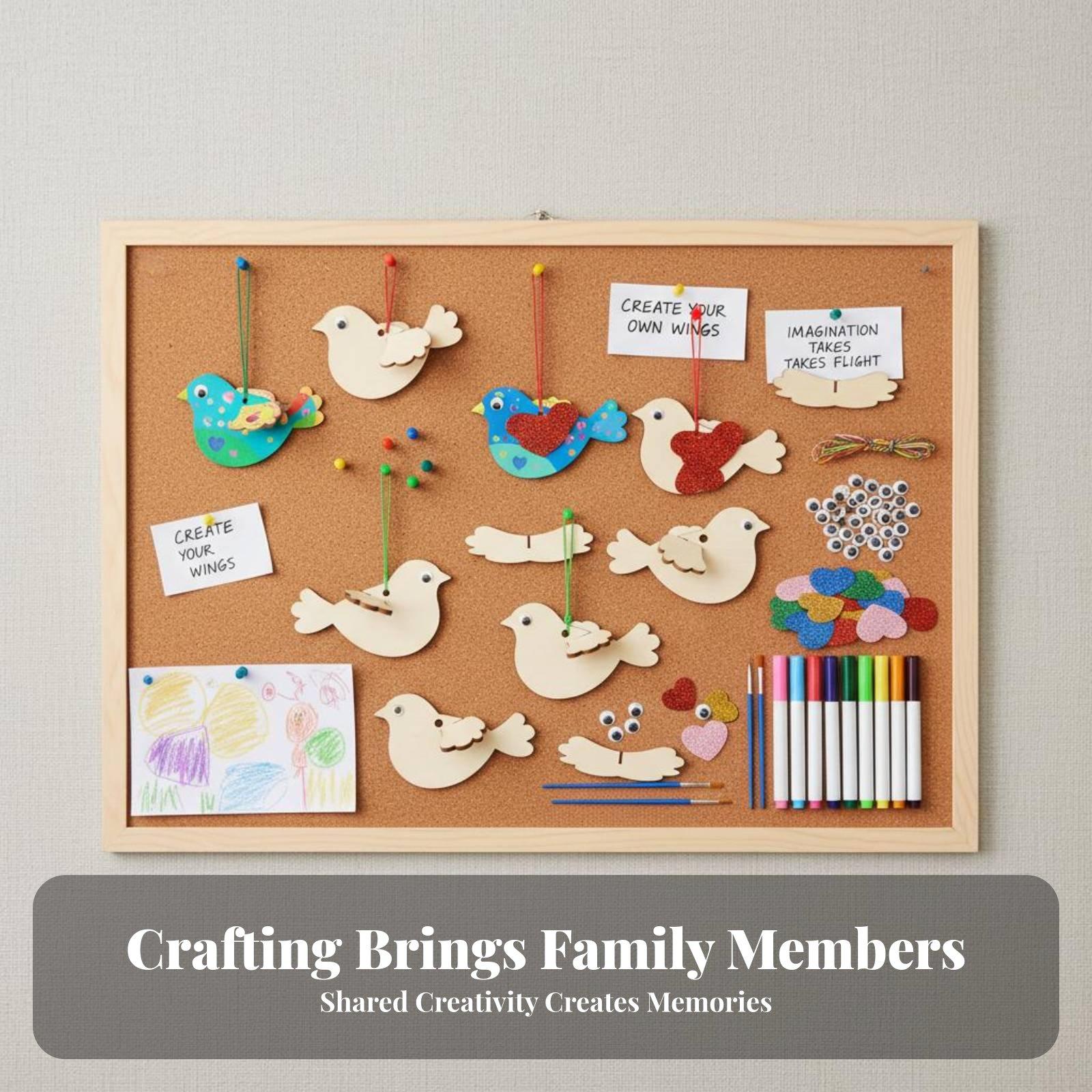 ชุดงานฝีมือประดับตกแต่งรูปนกไม - Kids Education Activities บทวิจารณ์และราคา