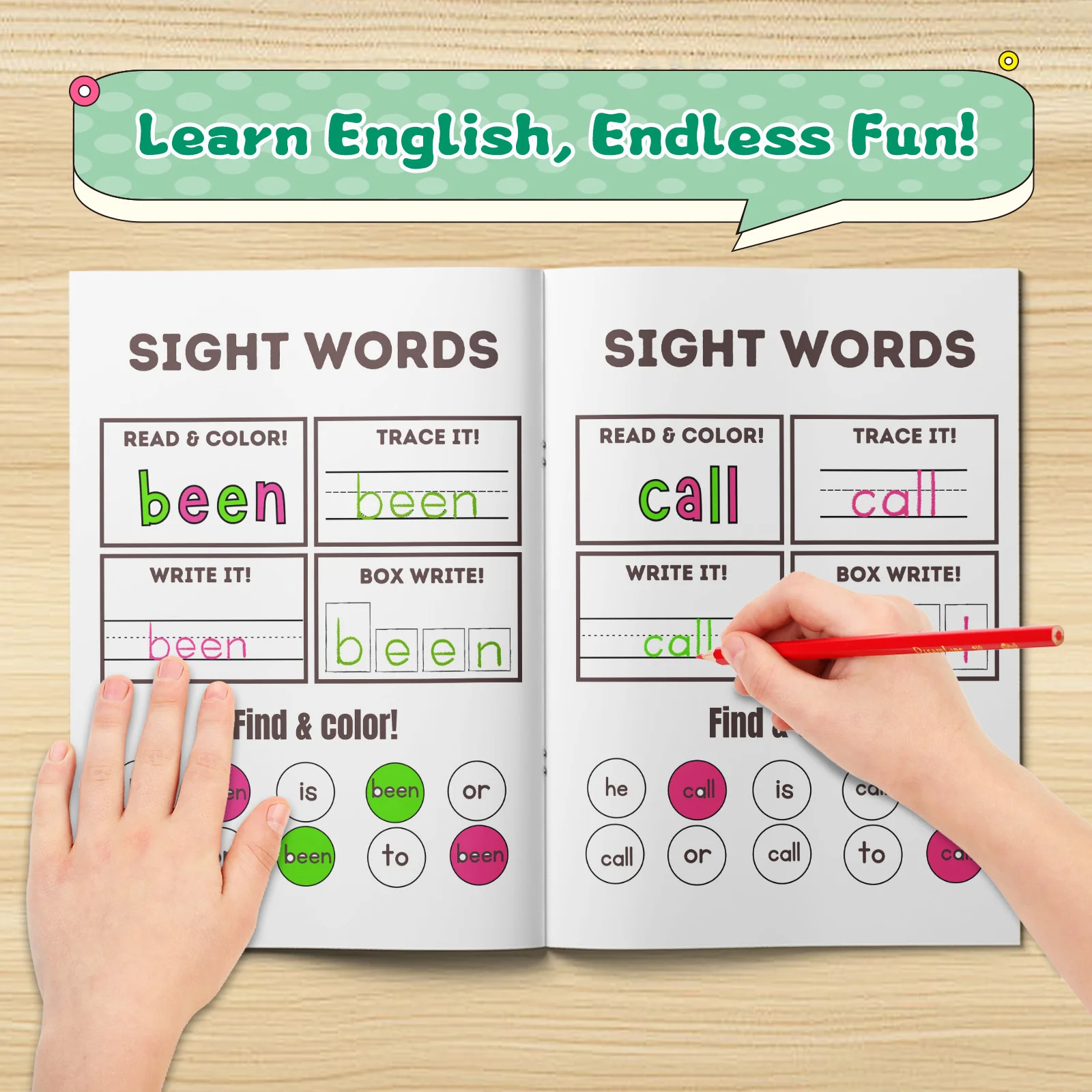 สมุดระบายสีคำศัพท์ภาษาอังกฤษสำ - Kids Education Activities บทวิจารณ์และราคา