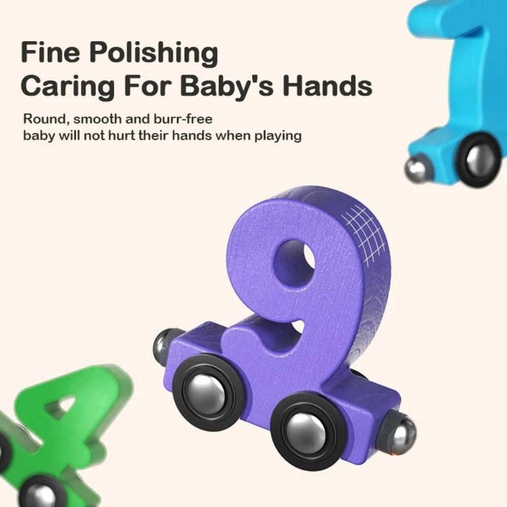 1 ชุด ของเล่นรถไฟตัวเลข 0-10 ข - Kids Education Number บทวิจารณ์และราคา