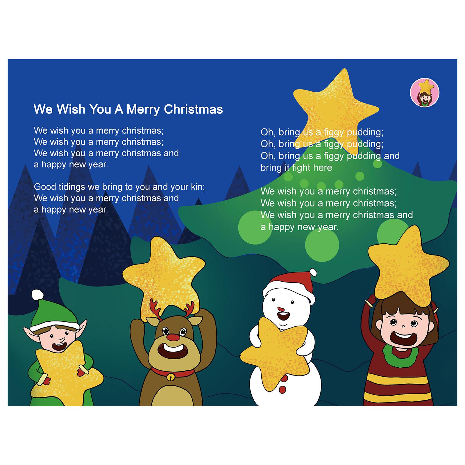 หนังสือเพลงกล่อมเด็กคริสต์มาส  - Kids Education Rhymes บทวิจารณ์และราคา
