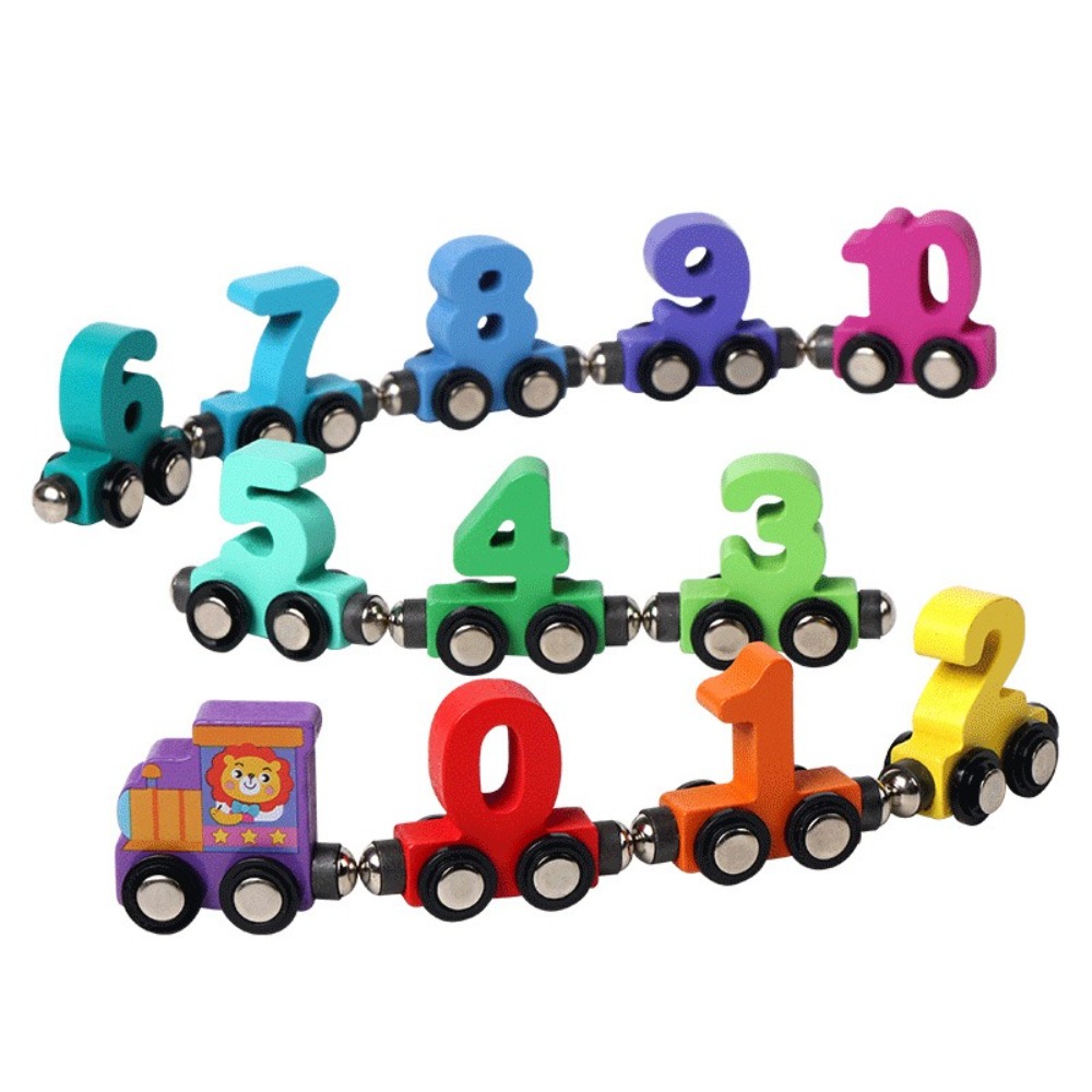 1 ชุด ของเล่นรถไฟดิจิทัลตัวเลข - Kids Education Number บทวิจารณ์และราคา
