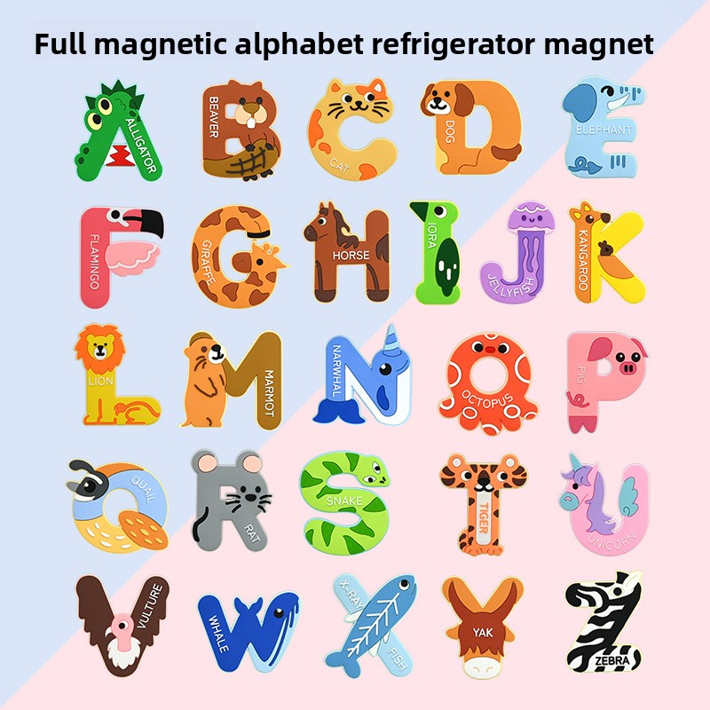 แม่เหล็กติดตู้เย็นรูปตัวอักษรร - Abc Kids Early Education บทวิจารณ์และราคา